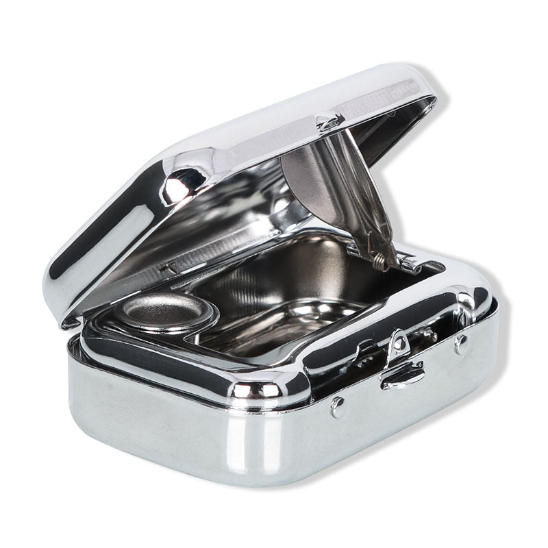 Premium 2.4" Pocketable Metal Travel Ashtray