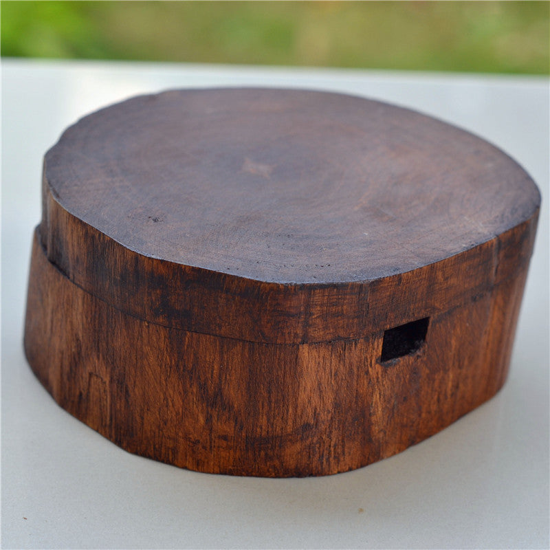 Rustic Natural Timber Wooden Ashtray