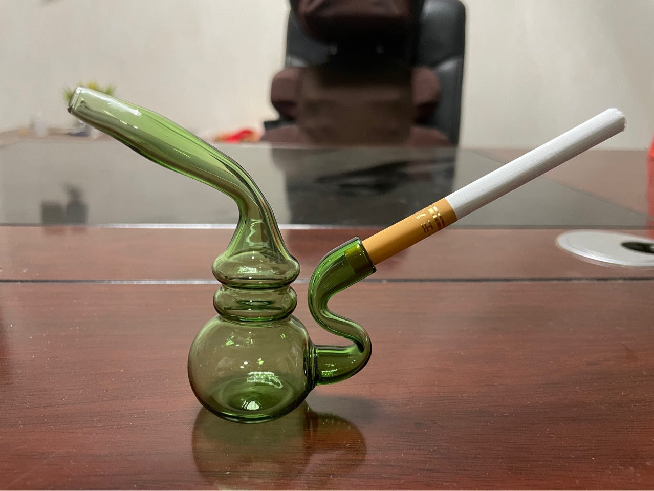 Mini Glass Bubbler – Portable Water Filtration