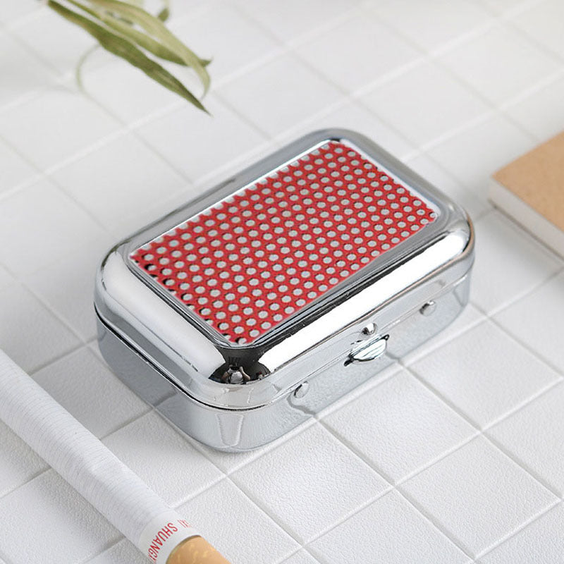 Premium 2.4" Pocketable Metal Travel Ashtray