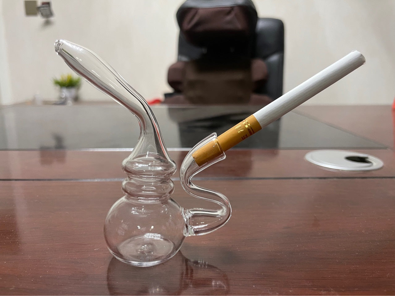 Mini Glass Bubbler – Portable Water Filtration