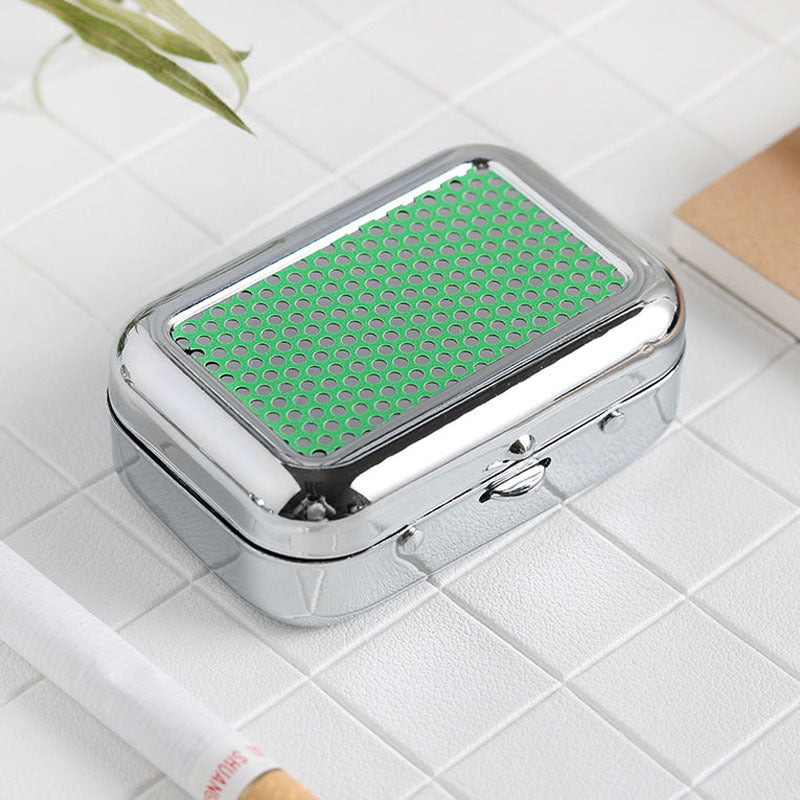 Premium 2.4" Pocketable Metal Travel Ashtray