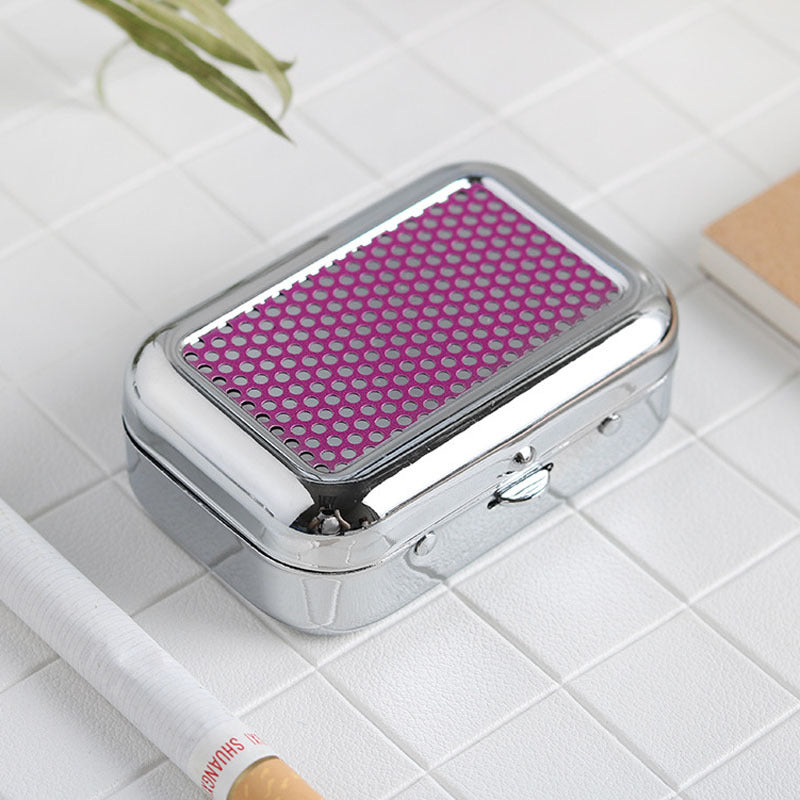 Premium 2.4" Pocketable Metal Travel Ashtray