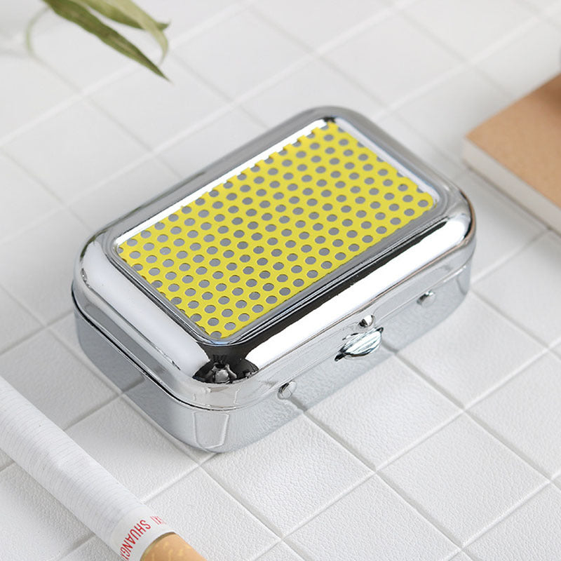 Premium 2.4" Pocketable Metal Travel Ashtray